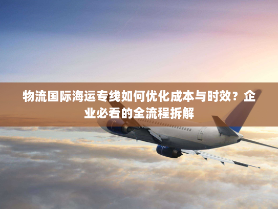 物流国际海运专线如何优化成本与时效?企业必看的全流程拆解 物流国际海运专线如何优化成本与时效?企业必看的全流程拆解