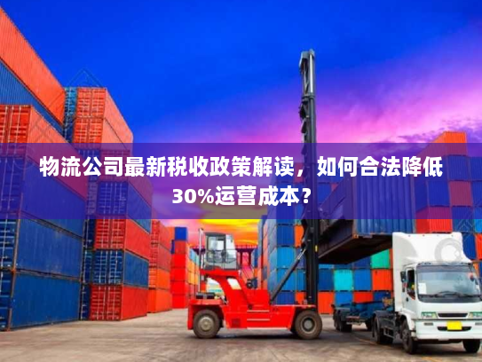 物流公司最新税收政策解读,如何合法降低30%运营成本? 物流公司最新税收政策解读,如何合法降低30%运营成本?