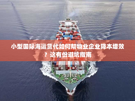 小型国际海运货代如何帮物业企业降本增效?这有份避坑指南 小型国际海运货代如何帮物业企业降本增效?这有份避坑指南