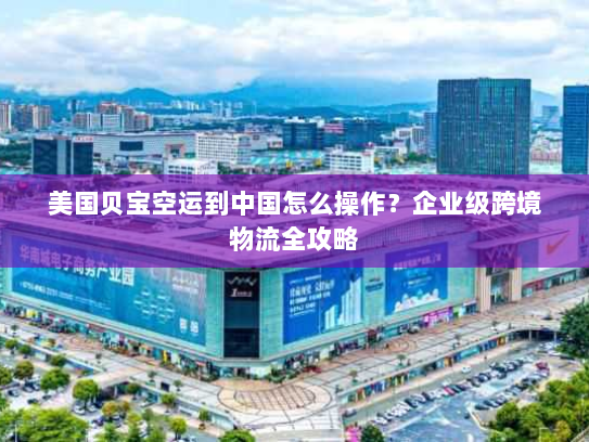 美国贝宝空运到中国怎么操作?企业级跨境物流全攻略 美国贝宝空运到中国怎么操作?企业级跨境物流全攻略