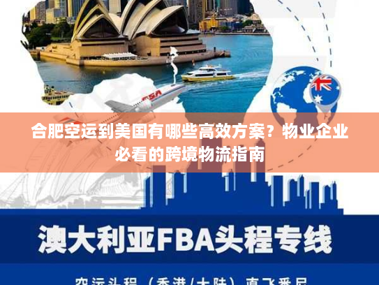 合肥空运到美国有哪些高效方案？物业企业必看的跨境物流指南