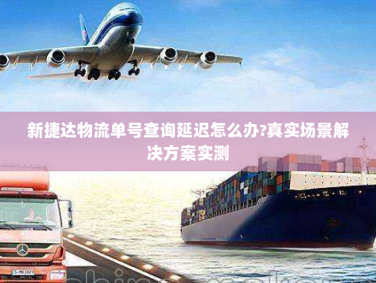 新捷达物流单号查询延迟怎么办?真实场景解决方案实测