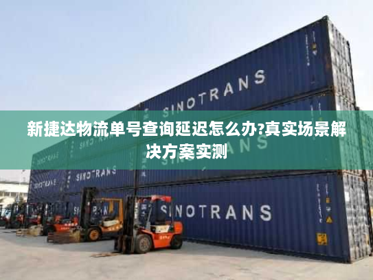 新捷达物流单号查询延迟怎么办?真实场景解决方案实测