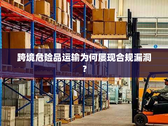 跨境危险品运输为何屡现合规漏洞？