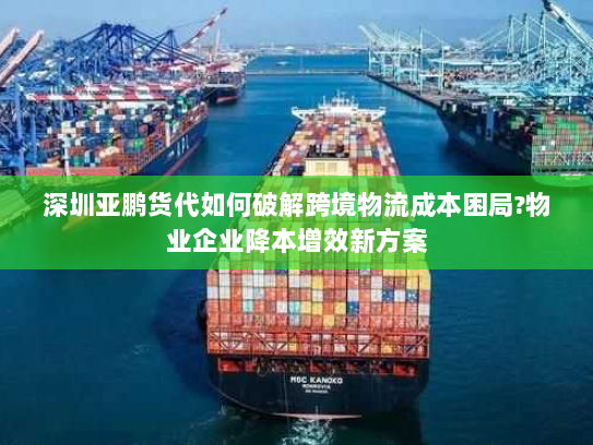 深圳亚鹏货代如何破解跨境物流成本困局?物业企业降本增效新方案 深圳亚鹏货代如何破解跨境物流成本困局?物业企业降本增效新方案