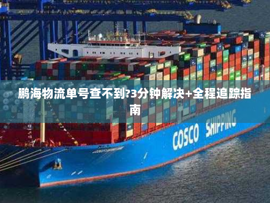 鹏海物流单号查不到?3分钟解决+全程追踪指南 鹏海物流单号查不到?3分钟解决+全程追踪指南