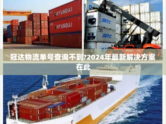 冠达物流单号查询不到?2024年最新解决方案在此