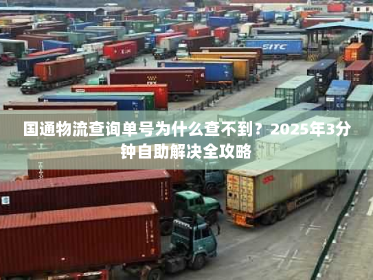 国通物流查询单号为什么查不到？2025年3分钟自助解决全攻略