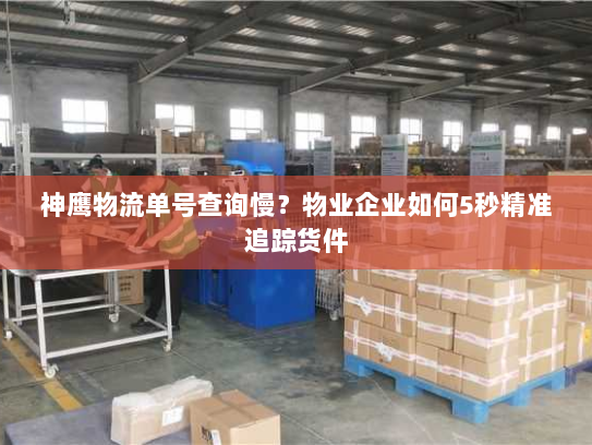 神鹰物流单号查询慢?物业企业如何5秒精准追踪货件 神鹰物流单号查询慢?物业企业如何5秒精准追踪货件