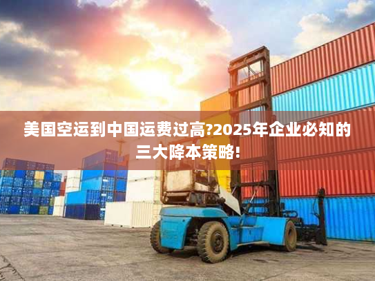 美国空运到中国运费过高?2025年企业必知的三大降本策略! 美国空运到中国运费过高?2025年企业必知的三大降本策略!