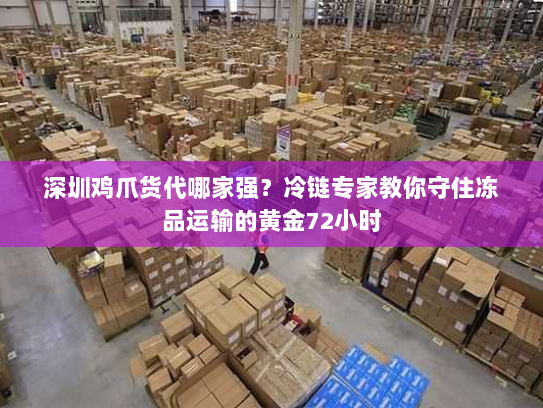 深圳鸡爪货代哪家强?冷链专家教你守住冻品运输的黄金72小时 深圳鸡爪货代哪家强?冷链专家教你守住冻品运输的黄金72小时