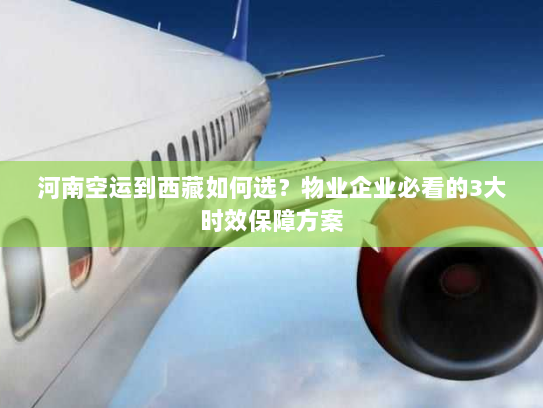 河南空运到西藏如何选?物业企业必看的3大时效保障方案 河南空运到西藏如何选?物业企业必看的3大时效保障方案