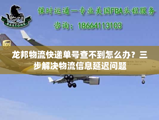 龙邦物流快递单号查不到怎么办？三步解决物流信息延迟问题