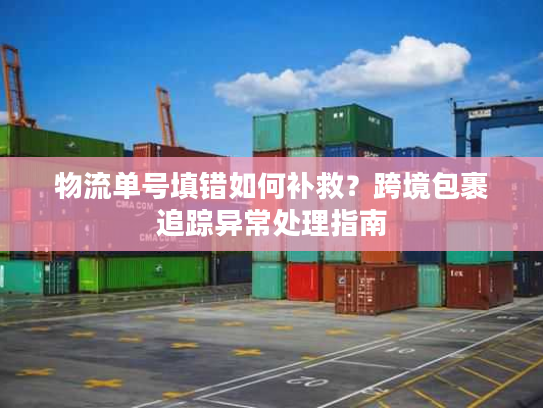 物流单号填错如何补救？跨境包裹追踪异常处理指南