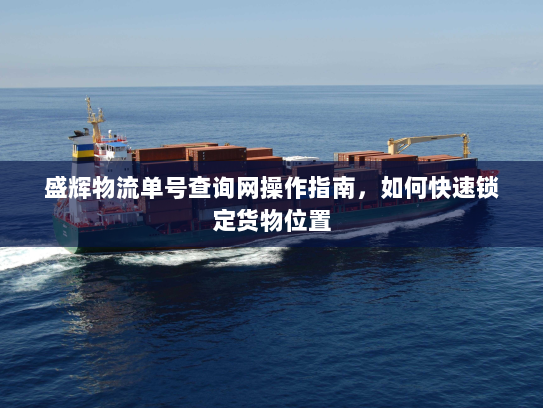 盛辉物流单号查询网操作指南，如何快速锁定货物位置