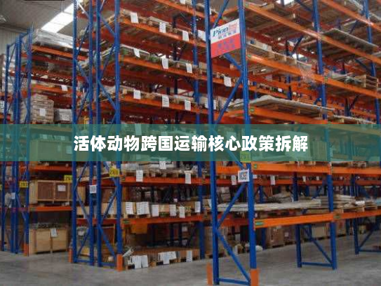 活体动物跨国运输核心政策拆解 活体动物跨国运输核心政策拆解