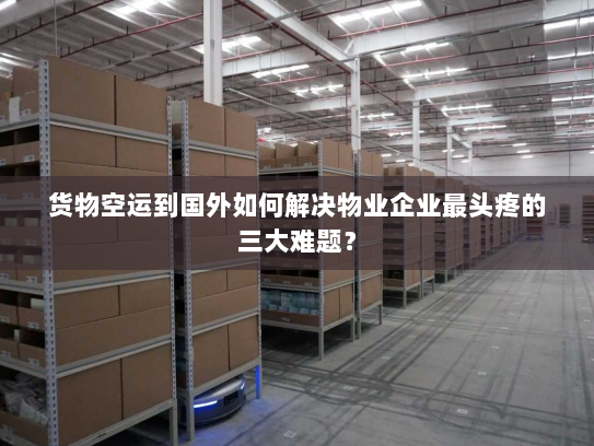 货物空运到国外如何解决物业企业最头疼的三大难题? 货物空运到国外如何解决物业企业最头疼的三大难题?