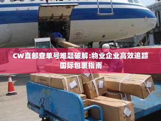 CW直邮查单号难题破解:物业企业高效追踪国际包裹指南 CW直邮查单号难题破解:物业企业高效追踪国际包裹指南