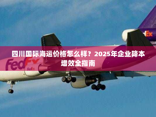 四川国际海运价格怎么样?2025年企业降本增效全指南 四川国际海运价格怎么样?2025年企业降本增效全指南