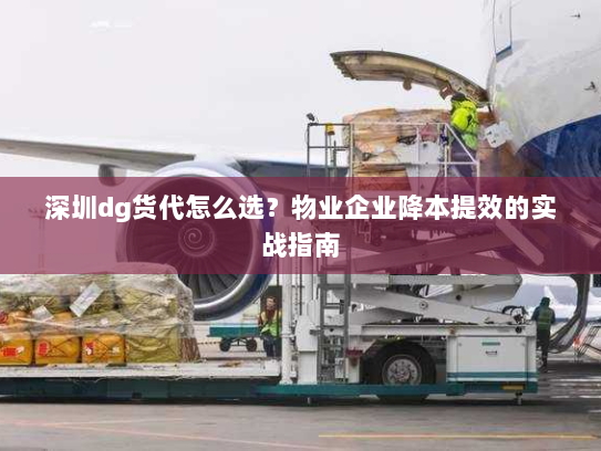 深圳dg货代怎么选?物业企业降本提效的实战指南 深圳dg货代怎么选?物业企业降本提效的实战指南