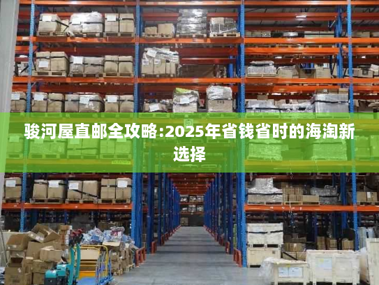 骏河屋直邮全攻略:2025年省钱省时的海淘新选择 骏河屋直邮全攻略:2025年省钱省时的海淘新选择
