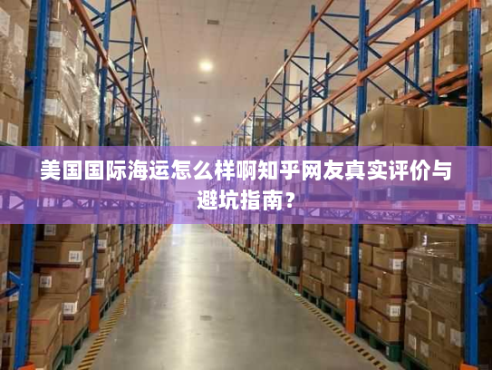 美国国际海运怎么样啊知乎网友真实评价与避坑指南？