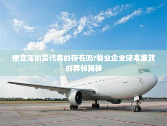 便宜深圳货代真的存在吗?物业企业降本增效的真相揭秘 便宜深圳货代真的存在吗?物业企业降本增效的真相揭秘