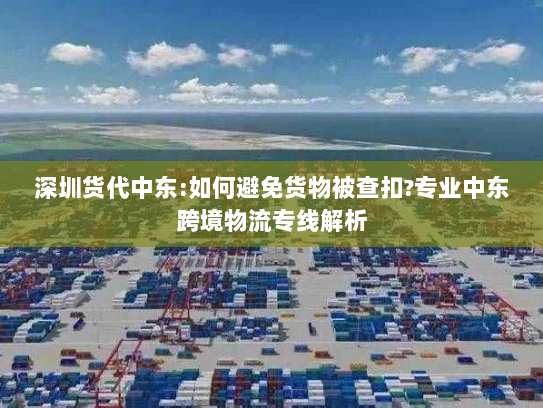 深圳货代中东:如何避免货物被查扣?专业中东跨境物流专线解析 深圳货代中东:如何避免货物被查扣?专业中东跨境物流专线解析