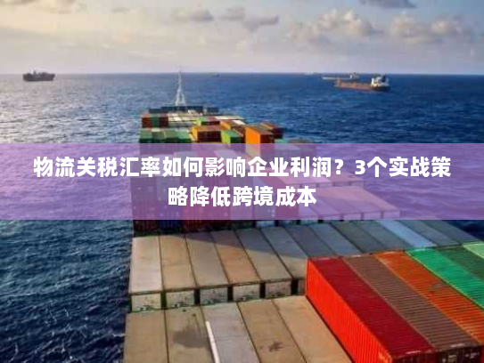 物流关税汇率如何影响企业利润?3个实战策略降低跨境成本 物流关税汇率如何影响企业利润?3个实战策略降低跨境成本