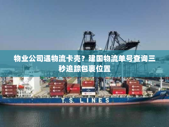 物业公司遇物流卡壳?建国物流单号查询三秒追踪包裹位置 物业公司遇物流卡壳?建国物流单号查询三秒追踪包裹位置