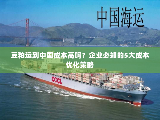 豆粕运到中国成本高吗?企业必知的5大成本优化策略 豆粕运到中国成本高吗?企业必知的5大成本优化策略