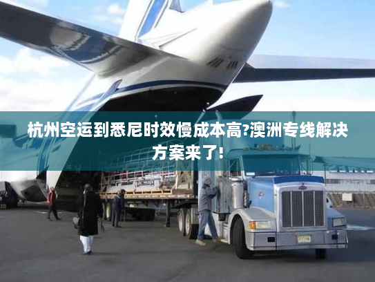 杭州空运到悉尼时效慢成本高?澳洲专线解决方案来了!