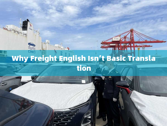 Why Freight English Isn’t Basic Translation Why Freight English Isn’t Basic Translation