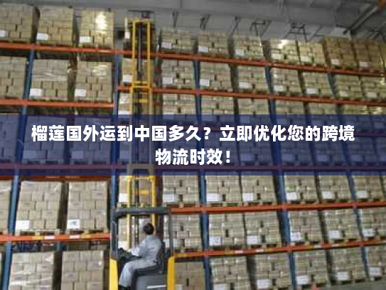 榴莲国外运到中国多久？立即优化您的跨境物流时效！