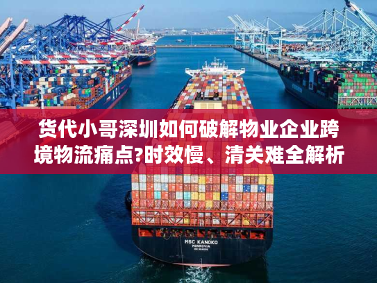 货代小哥深圳如何破解物业企业跨境物流痛点?时效慢、清关难全解析