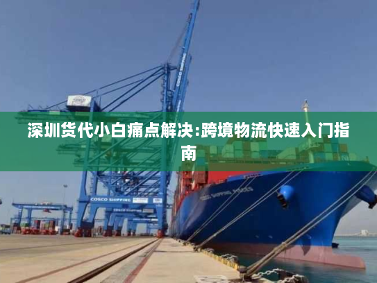 深圳货代小白痛点解决:跨境物流快速入门指南 深圳货代小白痛点解决:跨境物流快速入门指南