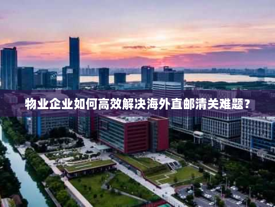 物业企业如何高效解决海外直邮清关难题？
