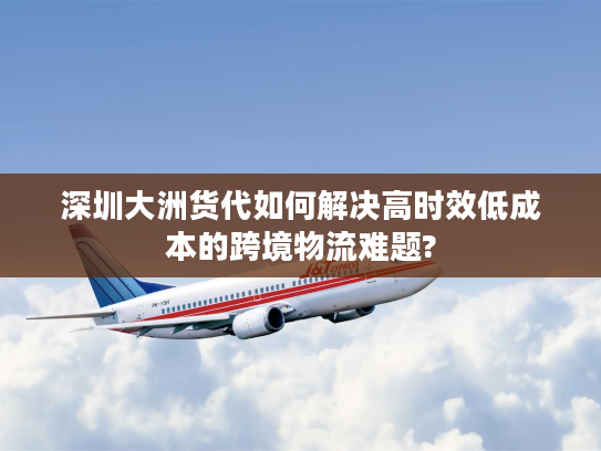 深圳大洲货代如何解决高时效低成本的跨境物流难题?