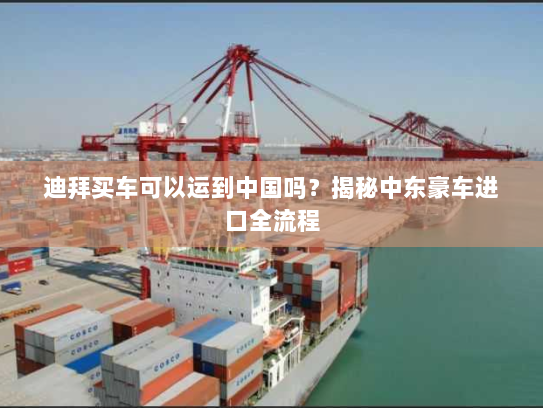 迪拜买车可以运到中国吗？揭秘中东豪车进口全流程