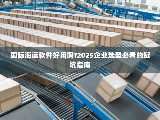 国际海运软件好用吗?2025企业选型必看的避坑指南 国际海运软件好用吗?2025企业选型必看的避坑指南