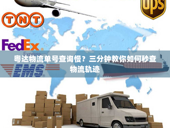 粤达物流单号查询慢?三分钟教你如何秒查物流轨迹 粤达物流单号查询慢?三分钟教你如何秒查物流轨迹
