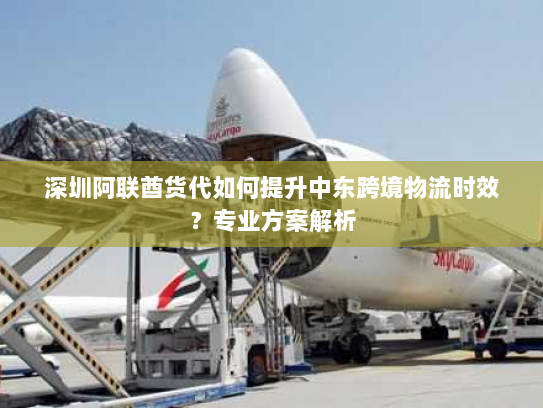 深圳阿联酋货代如何提升中东跨境物流时效？专业方案解析