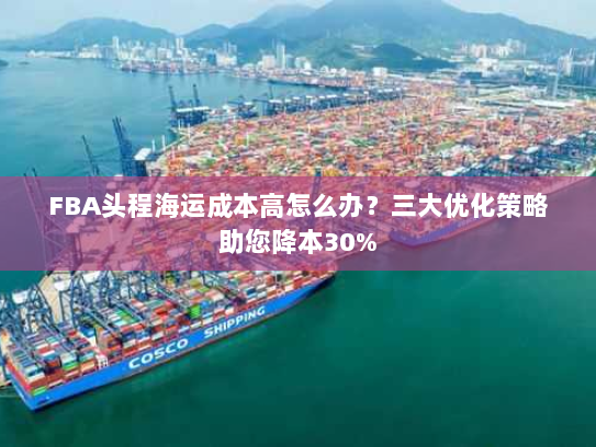 FBA头程海运成本高怎么办？三大优化策略助您降本30%