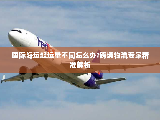 国际海运起运量不同怎么办?跨境物流专家精准解析