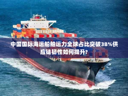 中国国际海运船舶运力全球占比突破38%供应链韧性如何提升?