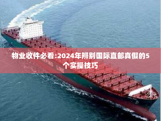 物业收件必看:2024年辨别国际直邮真假的5个实操技巧 物业收件必看:2024年辨别国际直邮真假的5个实操技巧