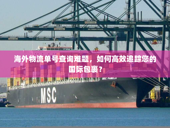 海外物流单号查询难题,如何高效追踪您的国际包裹? 海外物流单号查询难题,如何高效追踪您的国际包裹?