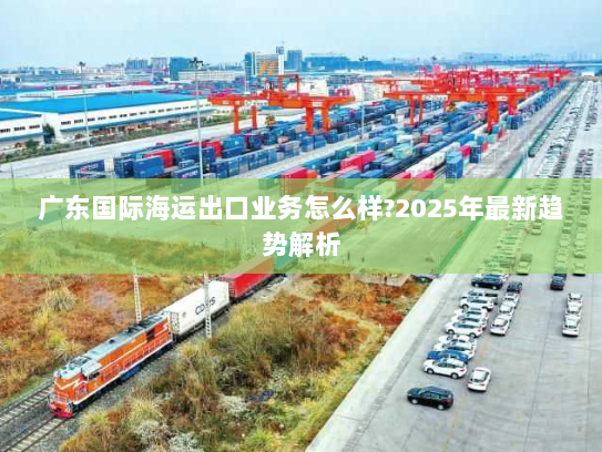 广东国际海运出口业务怎么样?2025年最新趋势解析 广东国际海运出口业务怎么样?2025年最新趋势解析