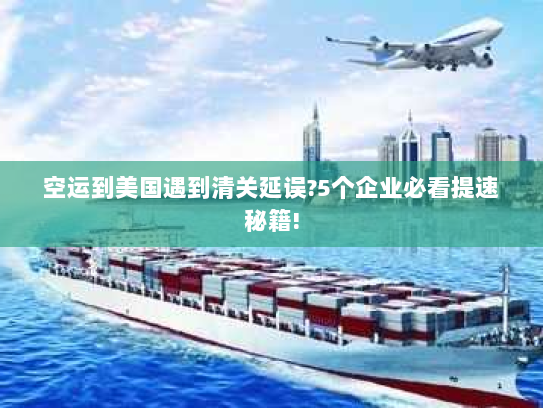 空运到美国遇到清关延误?5个企业必看提速秘籍! 空运到美国遇到清关延误?5个企业必看提速秘籍!