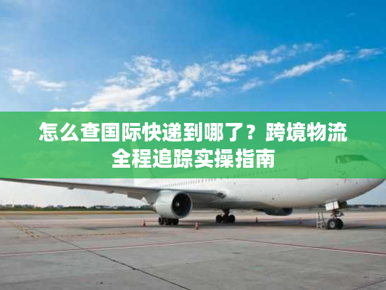 怎么查国际快递到哪了?跨境物流全程追踪实操指南 怎么查国际快递到哪了?跨境物流全程追踪实操指南
